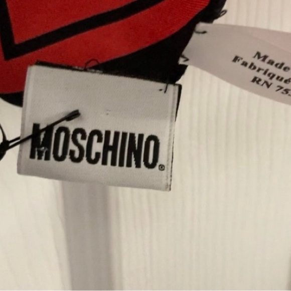 NWT Moschino Silk Purse Scarf - Picture 4 of 6